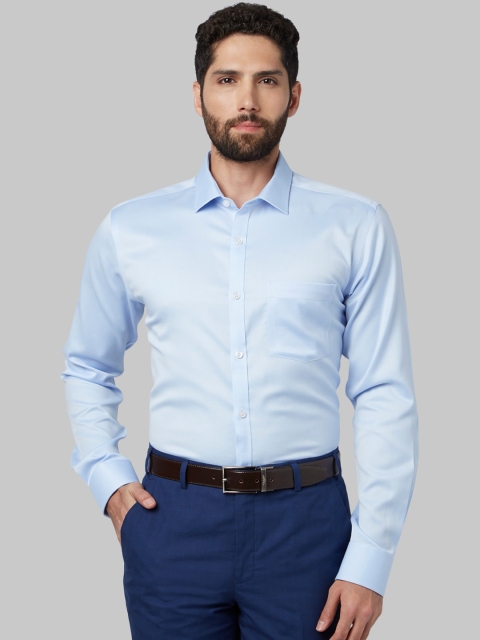 

Park Avenue Men Blue Slim Fit Solid Formal Shirt