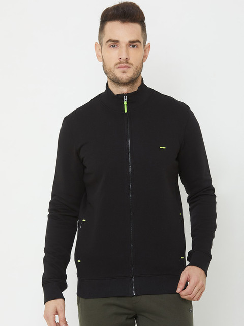 

Sweet Dreams Men Black Solid Sweatshirt