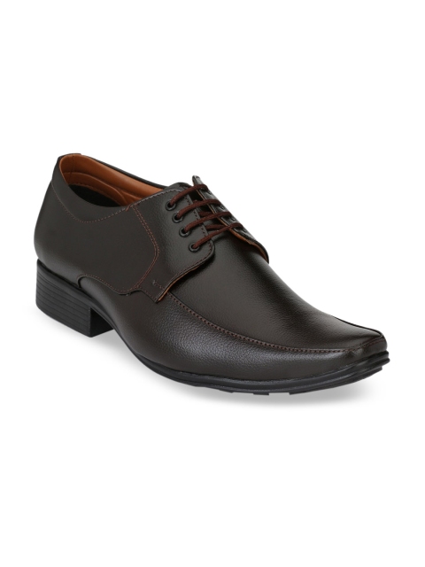 

Ferraiolo Men Brown Solid Formal Derbys