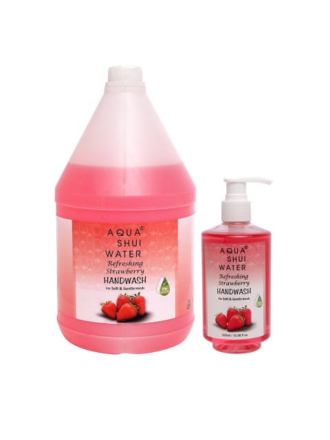 

Aqua Shui Water Pink Strawberry Hand Wash Set