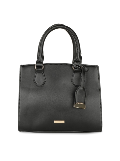 

ALDO Black Structured Handheld Bag