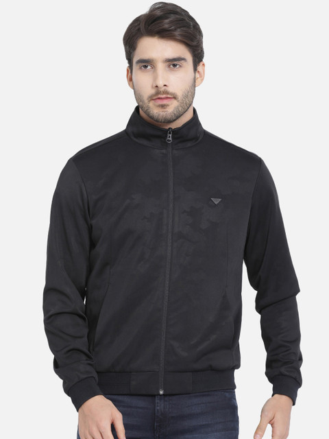 

t-base Men Black Solid Lightweight Bomber
