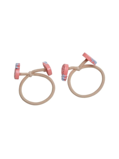 

Stoln Girls Pink Set of 2 Ponytail Holder