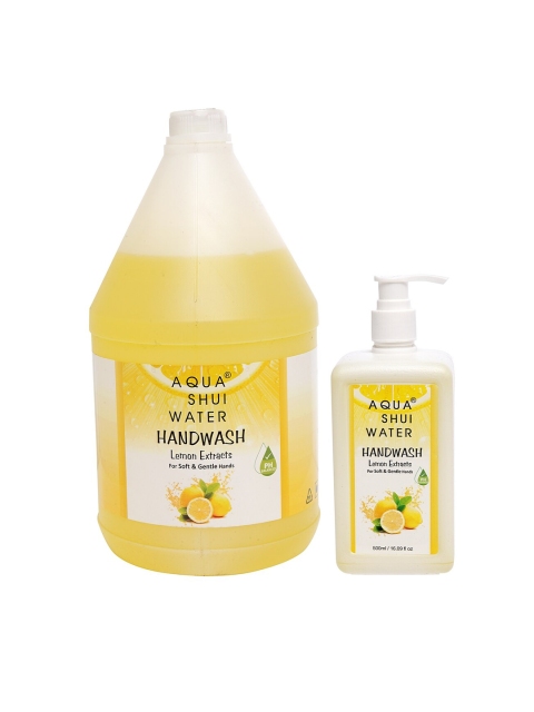 

Aqua Shui Water Pack of 2 Handwash, Yellow