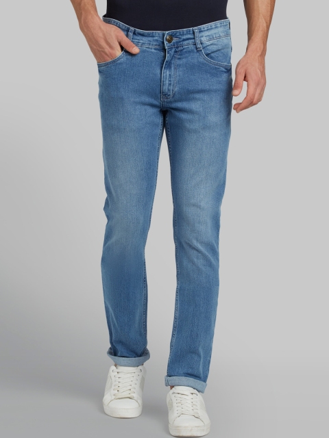 

Parx Men Blue Tapered Fit Mid-Rise Clean Look Jeans