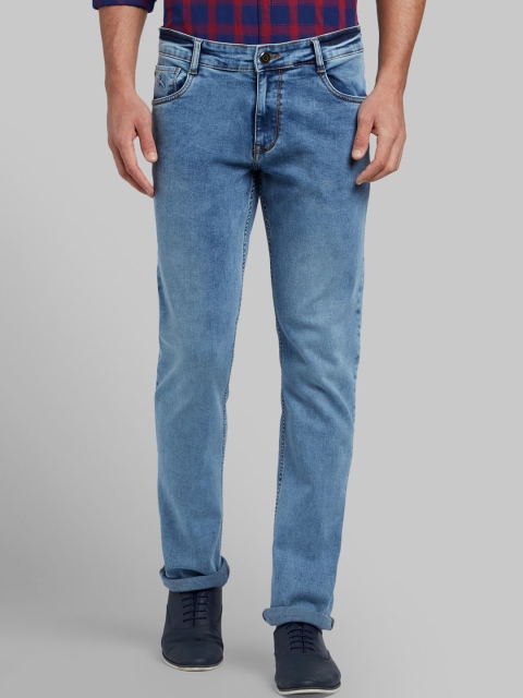 

Parx Men Blue Tapered Fit Mid-Rise Clean Look Jeans