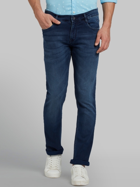 

Parx Men Blue Tapered Fit Mid-Rise Clean Look Jeans