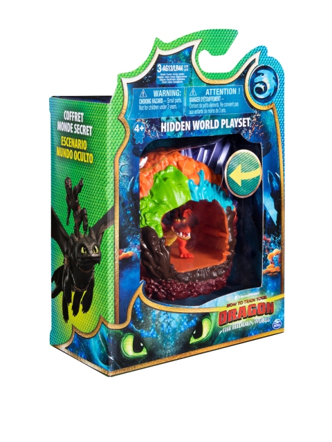 

HOW TO TRAIN YOUR DRAGON Boys Assorted Dragon Playset with Dragon Figure