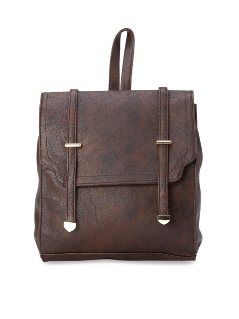 

Tokyo Talkies Women Brown Solid Backpack