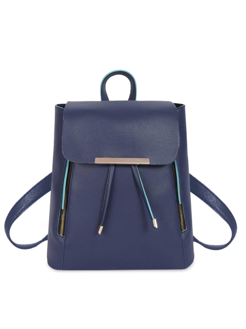 

Lychee bags Women Blue Solid Backpack