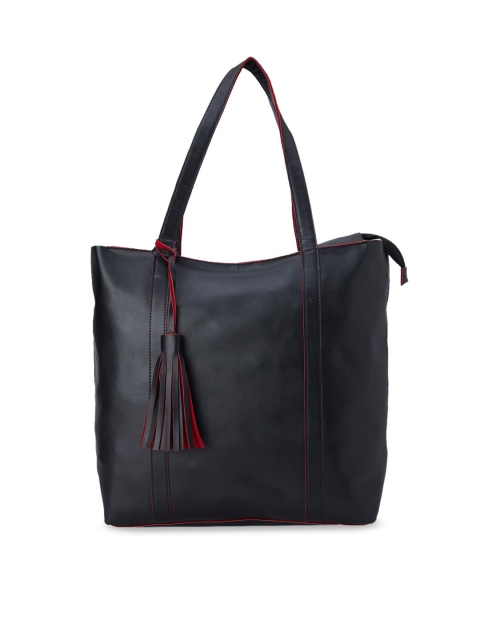 

Tarusa Black Solid Shoulder Bag