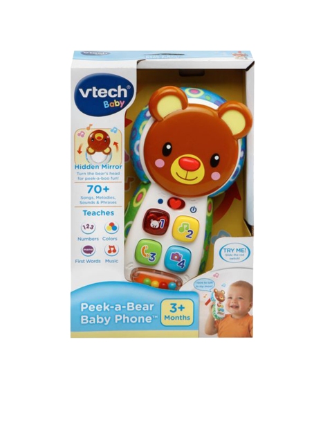 

Vtech By ToysRus Infants Brown Peek & Play Phone
