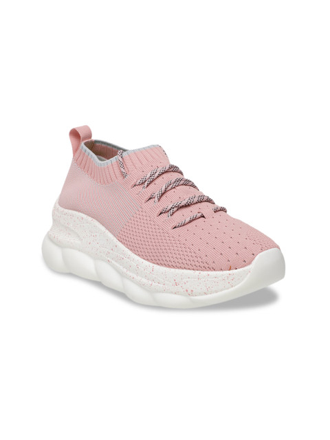 

Carlton London sports Women Pink Slip-On Sneakers