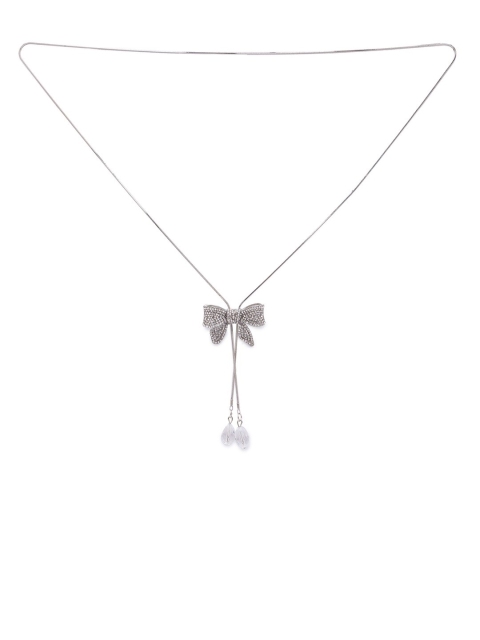 

Globus Silver-Plated Cubic Zirconia Metal Chain