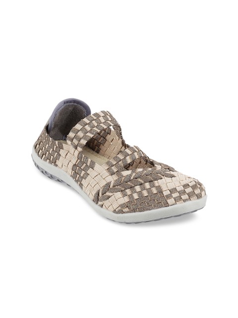 

Metro Boys Beige Woven Design Sneakers