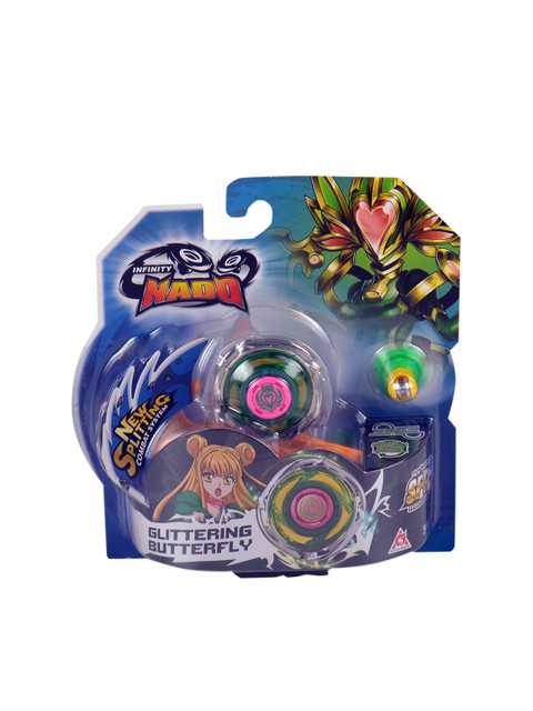 

Infinity Nado By ToysRus Kids Orange & Green Glittering Butterfly