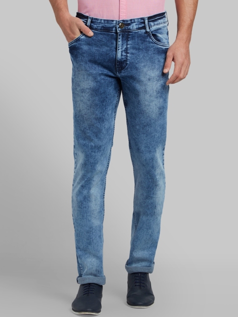 

Parx Men Blue Tapered Fit Mid-Rise Clean Look Jeans
