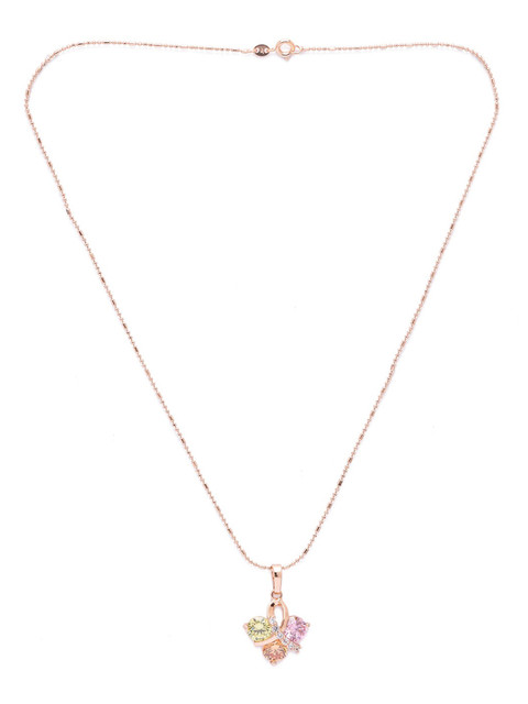

Globus Women Rose Gold-Plated Metal Chain