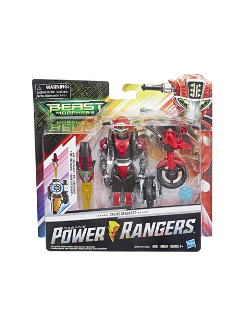 

Power Rangers Kids Red & Black Beast Morphers Cruise Beastbot Action Figure