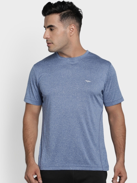 

Red Tape Men Blue Solid Round Neck T-shirt