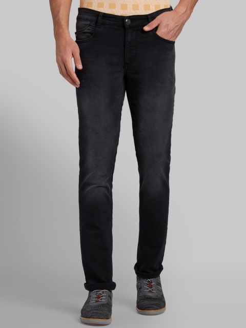 

Parx Men Black Tapered Fit Mid-Rise Clean Look Jeans