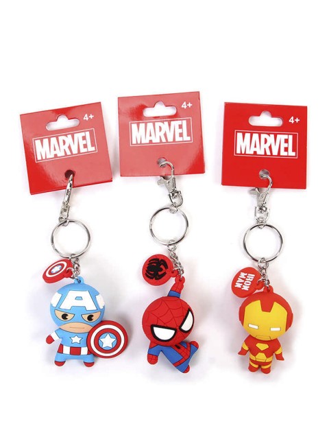 

Marvel By ToysRus Boys Blue & Red Avengers Captain America Key Chain
