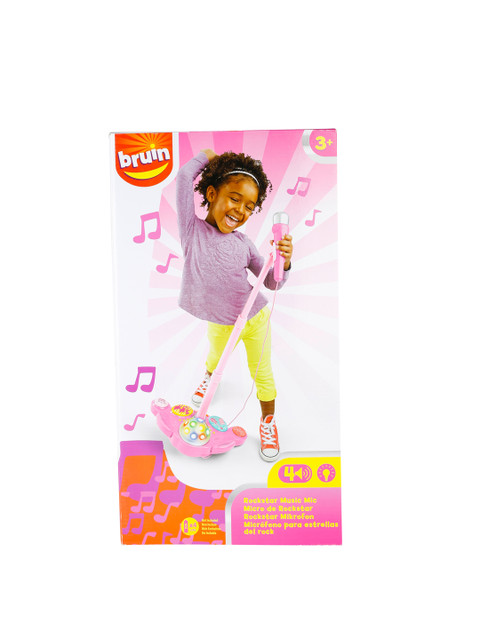 

Bruin Kids Pink Disco Microphone With Stand