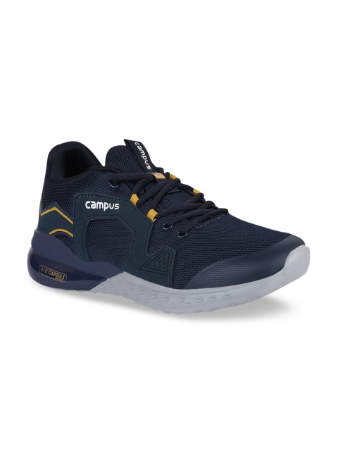 

Campus Men Navy Blue Mesh Running Shoes