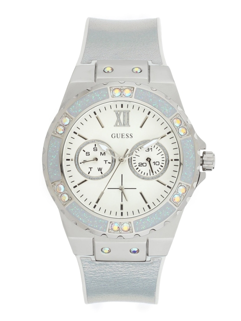 

GUESS Women White Analogue Watch GW0042L1