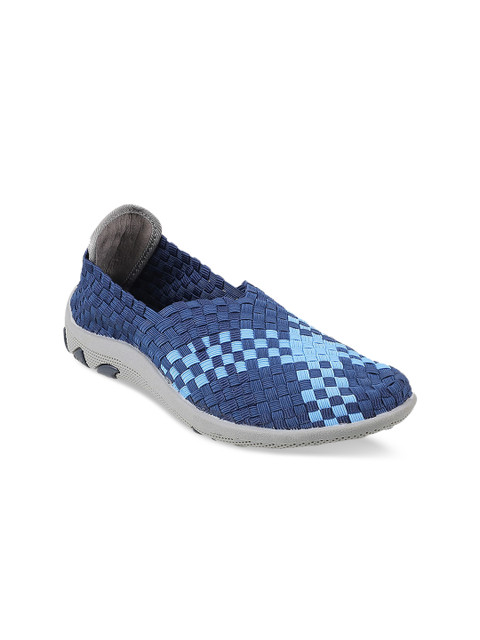 

Metro Women Blue Slip-On Sneakers