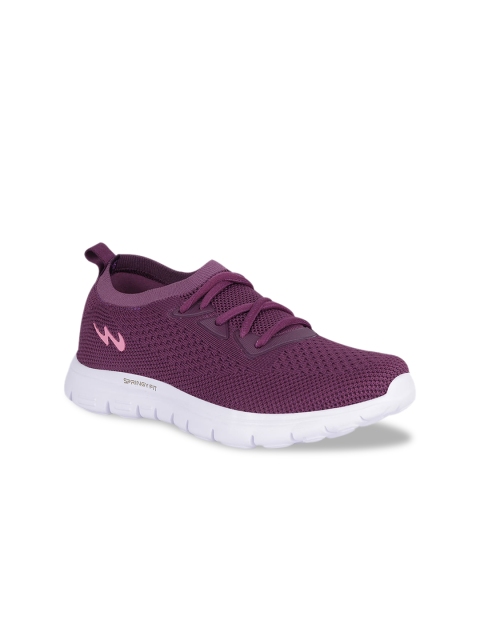 

Campus Women Purple Mesh Running Shoes