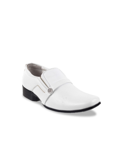 

Metro Boys White Slip-On Shoes
