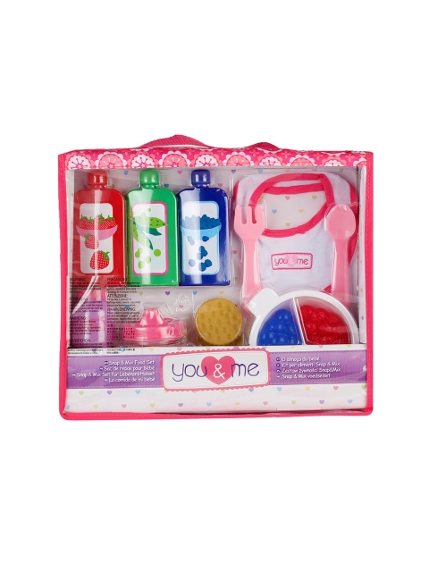 

You & Me By ToysRus Kids Multicoloured 13 Pieces Snap & Mix Food Set, Multi