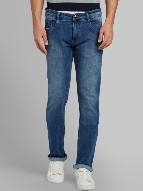 

Parx Men Blue Tapered Fit Mid-Rise Clean Look Jeans