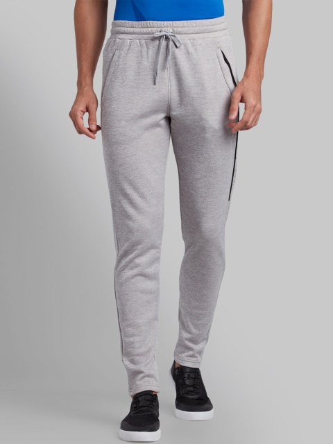 

Parx Men Grey Solid Track Pants