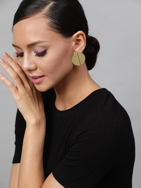 

STREET 9 Gold-Toned Circular Studs