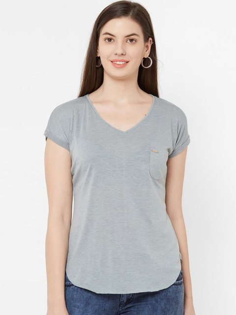 

Juliet Women Grey Solid Top