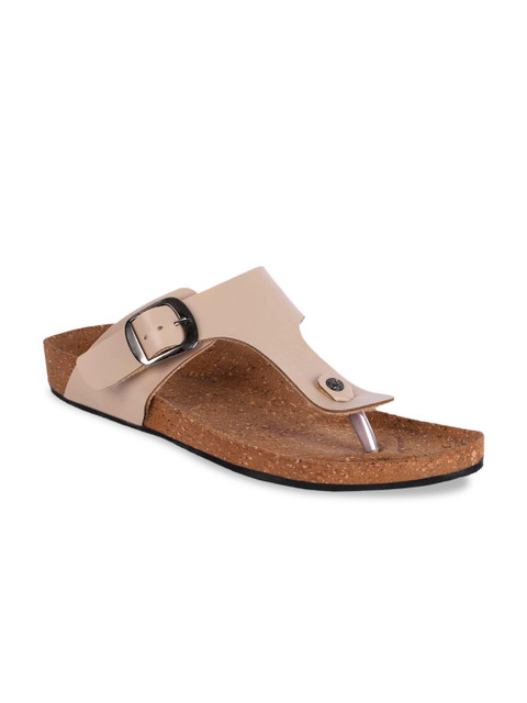 

Woakers Men Beige Comfort Sandals