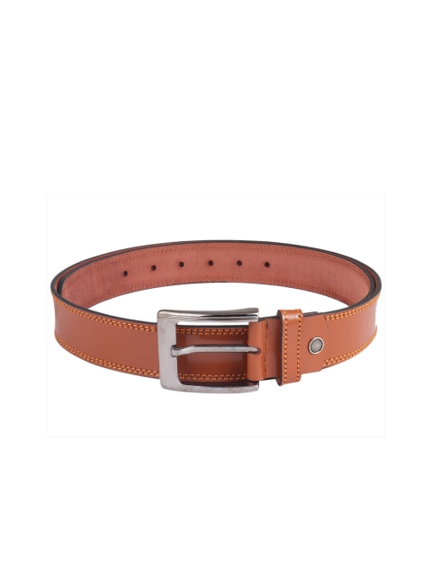 

Billion Men Tan Brown Solid Leather Belt