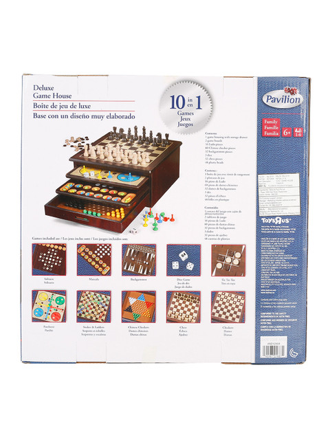 

PAVILION By ToysRus Unisex Kids Multi-Coloured Game House Board Game Set