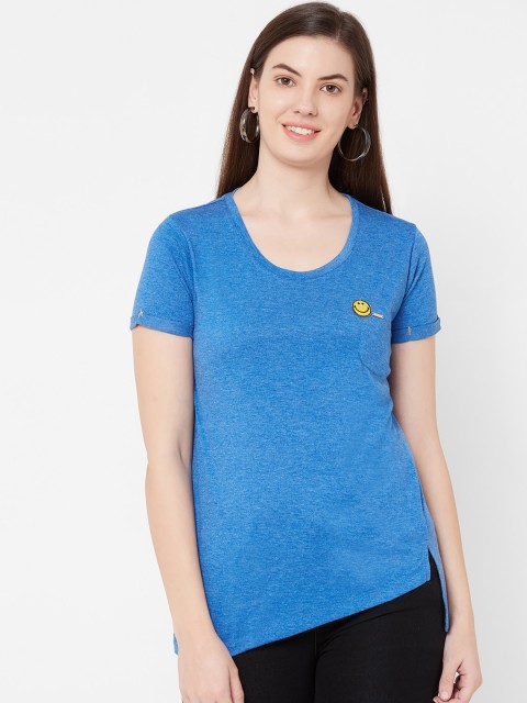 

Juliet Women Blue Solid Top