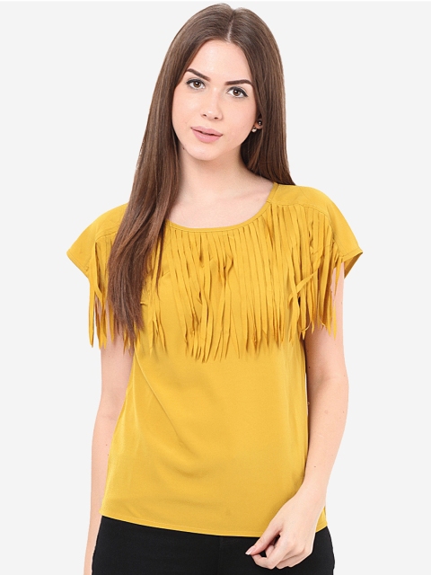 

Porsorte Women Mustard Solid Top