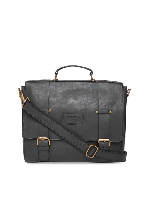 

PUNK Men Black Solid Messenger Bag