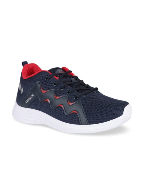 

Campus Men Blue Mesh Running Shoes