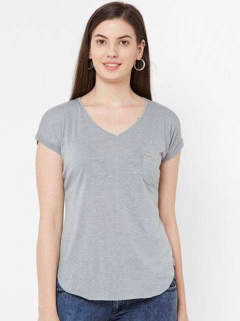 

Juliet Women Grey Solid Top