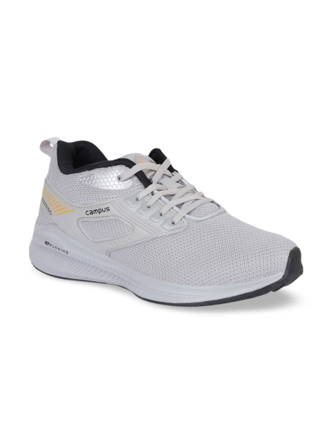 

Campus Men Grey Mesh Running Shoes
