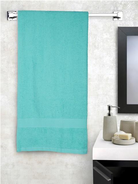 

Raymond Home Unisex Green Solid 380 GSM Bath Towel