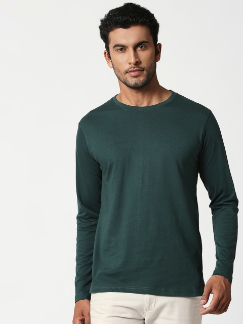 

Bewakoof Men Green Printed Round Neck T-shirt
