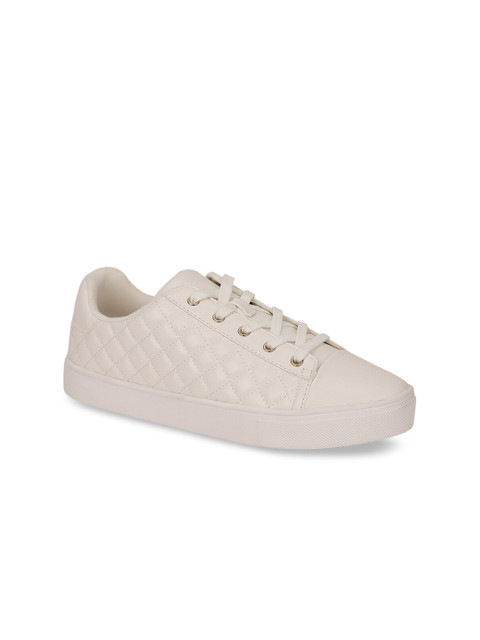 

ALDO Women White Solid Sneakers