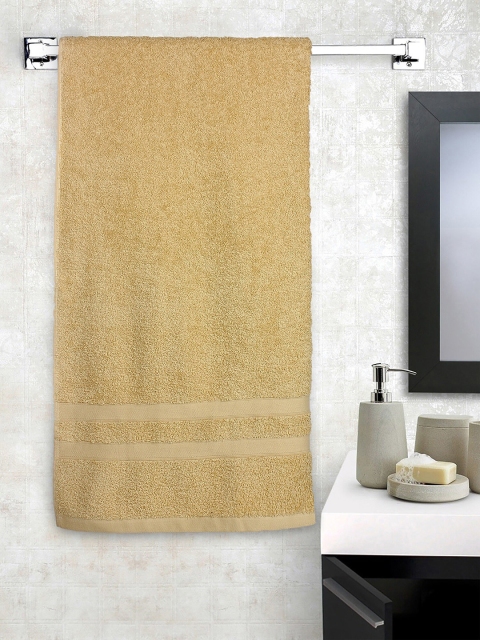 

Raymond Home Unisex Beige Solid 500 GSM Bath Towel